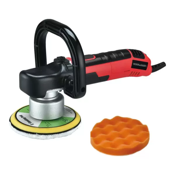 Boyel Living 6 Amp Corded 6 in. Orbital Sander Polisher Machine 6 Variable Speed 6500 RPM