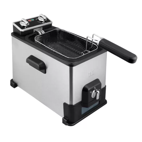 KALORIK 4.0 L XL Deep Fryer with Oil Filtration System